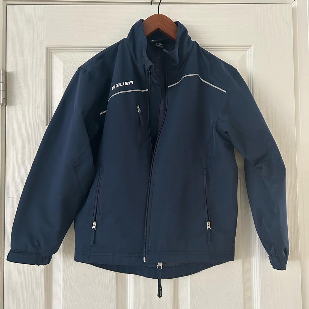 BAUER MIDWEIGHT WARM UP JACKET - YOUTH - Picture 2 of 6